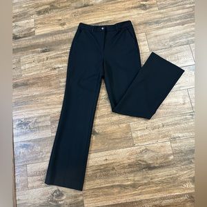 White House black market Luxe Trouser Pants Black 4R, Classic Black Trouser